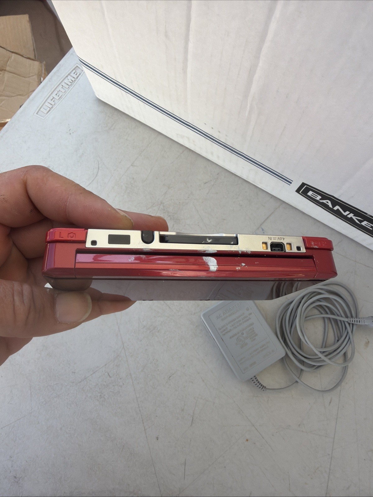 Nintendo 3DS Handheld System Flame Red Tested 🔥