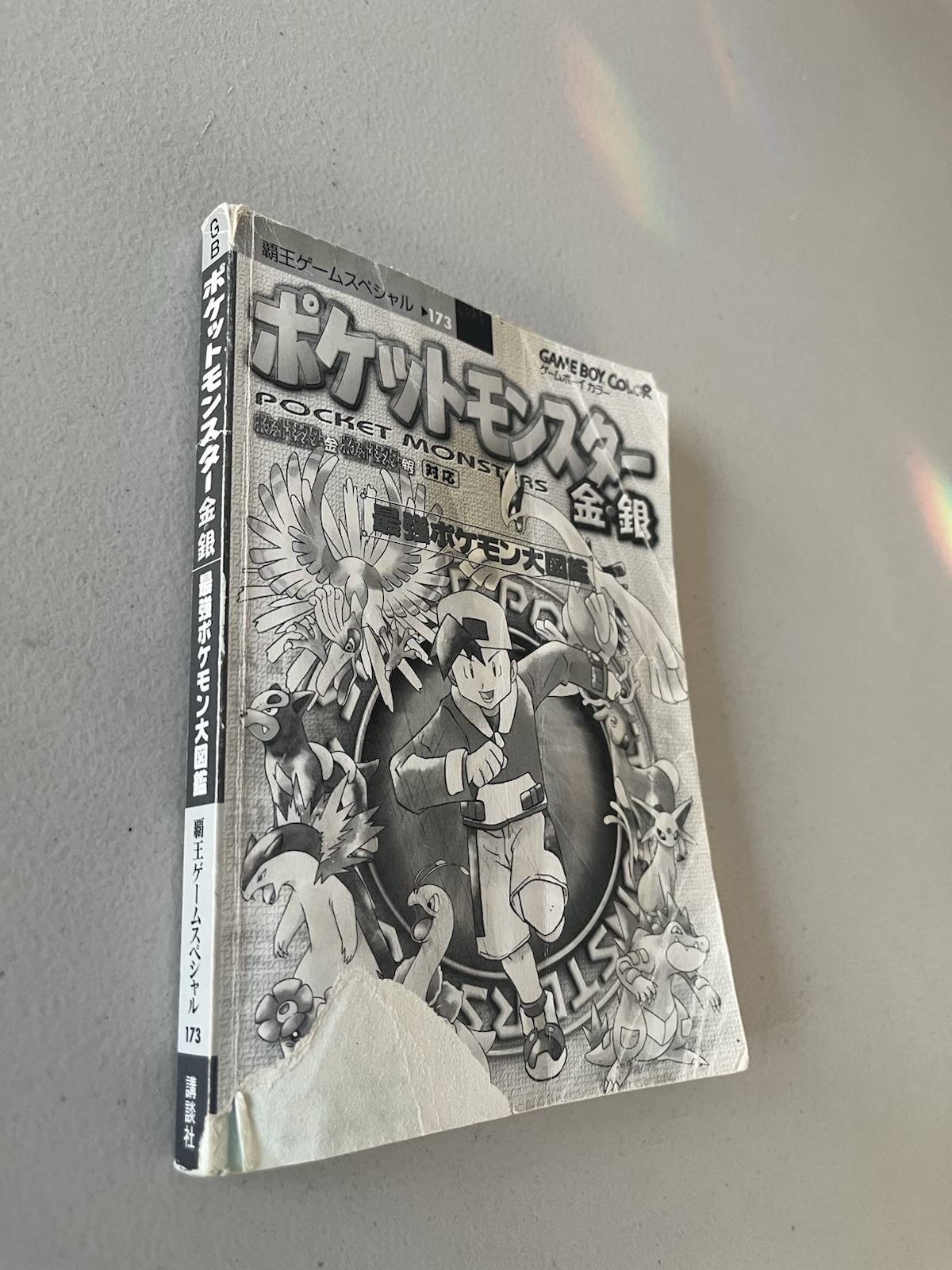 Pokémon Gold & Silver Strongest Pokémon Black And White Book In Japanese