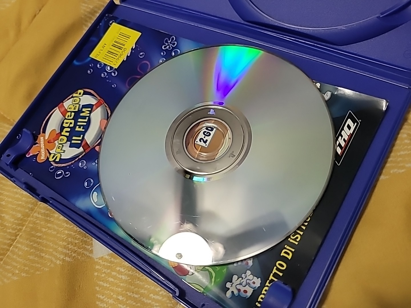PS2 SPONGEBOB IL FILM PLAYSTATION 2 PAL ITALY