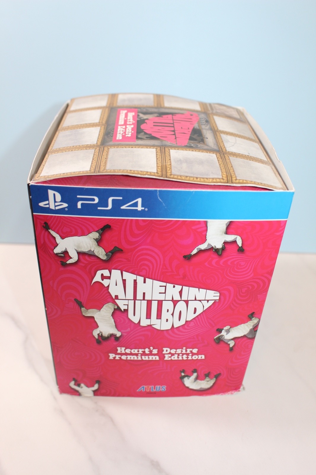 Catherine Full Body Heart Desire Premium Edition BOX ONLY W/ Sleeve NO GAME PS4