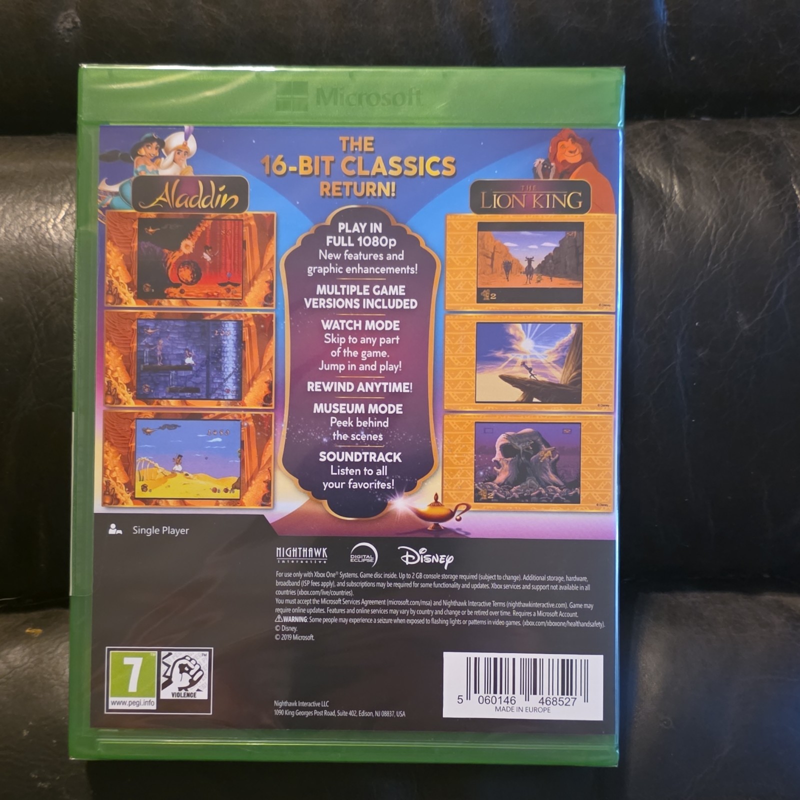 Disney Disney Classic Games: Aladdin & Lion King Xbox One PAL PEGI 7 2019