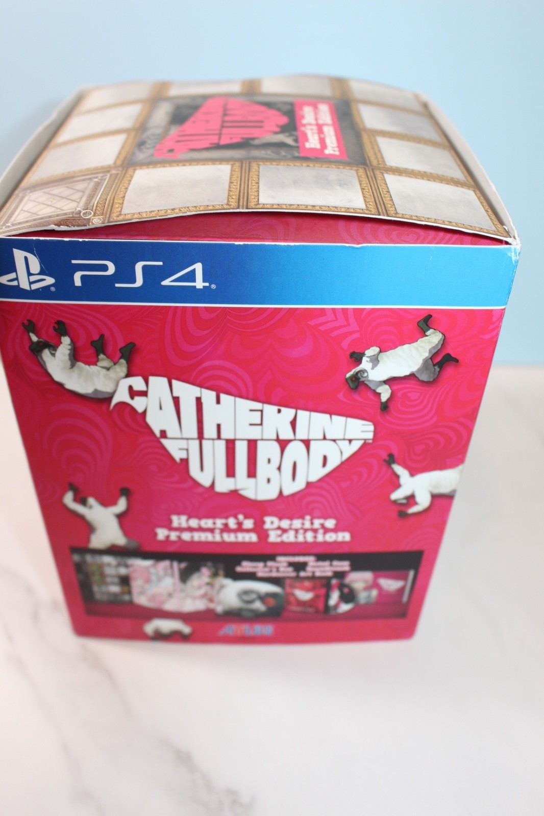 Catherine Full Body Heart Desire Premium Edition BOX ONLY W/ Sleeve NO GAME PS4
