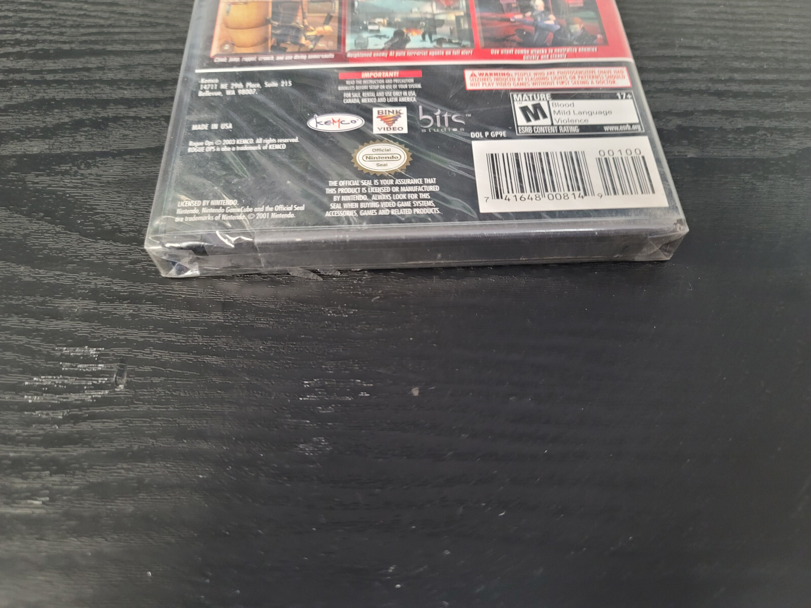 Rogue Ops for Nintendo GameCube Brand New Factory Sealed