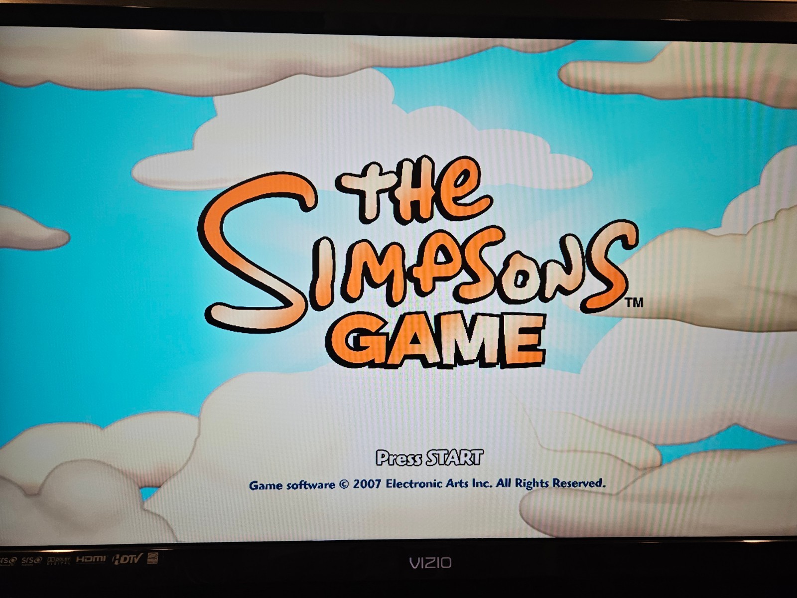 The Simpsons Game (Xbox 360, 2007) CIB Complete – Tested Excellent