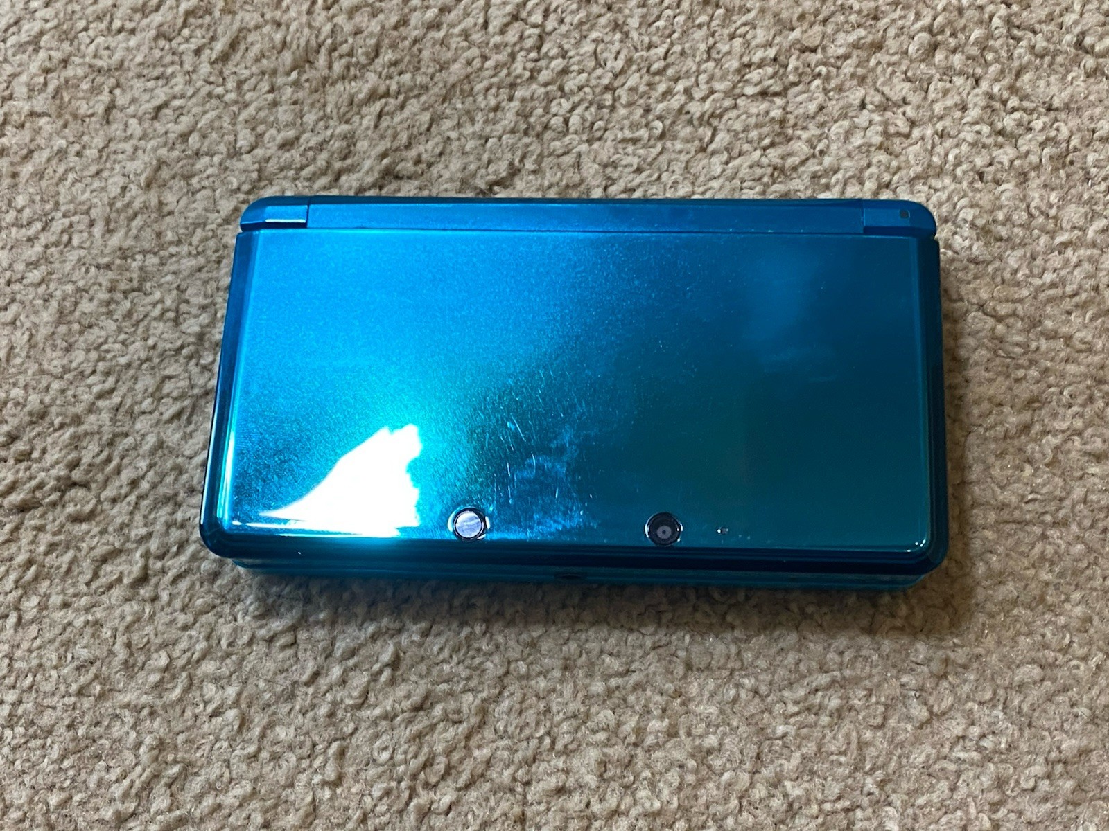 Nintendo 3DS Console Game System CTR-001 Teal USA VERSION Fast Free Ship
