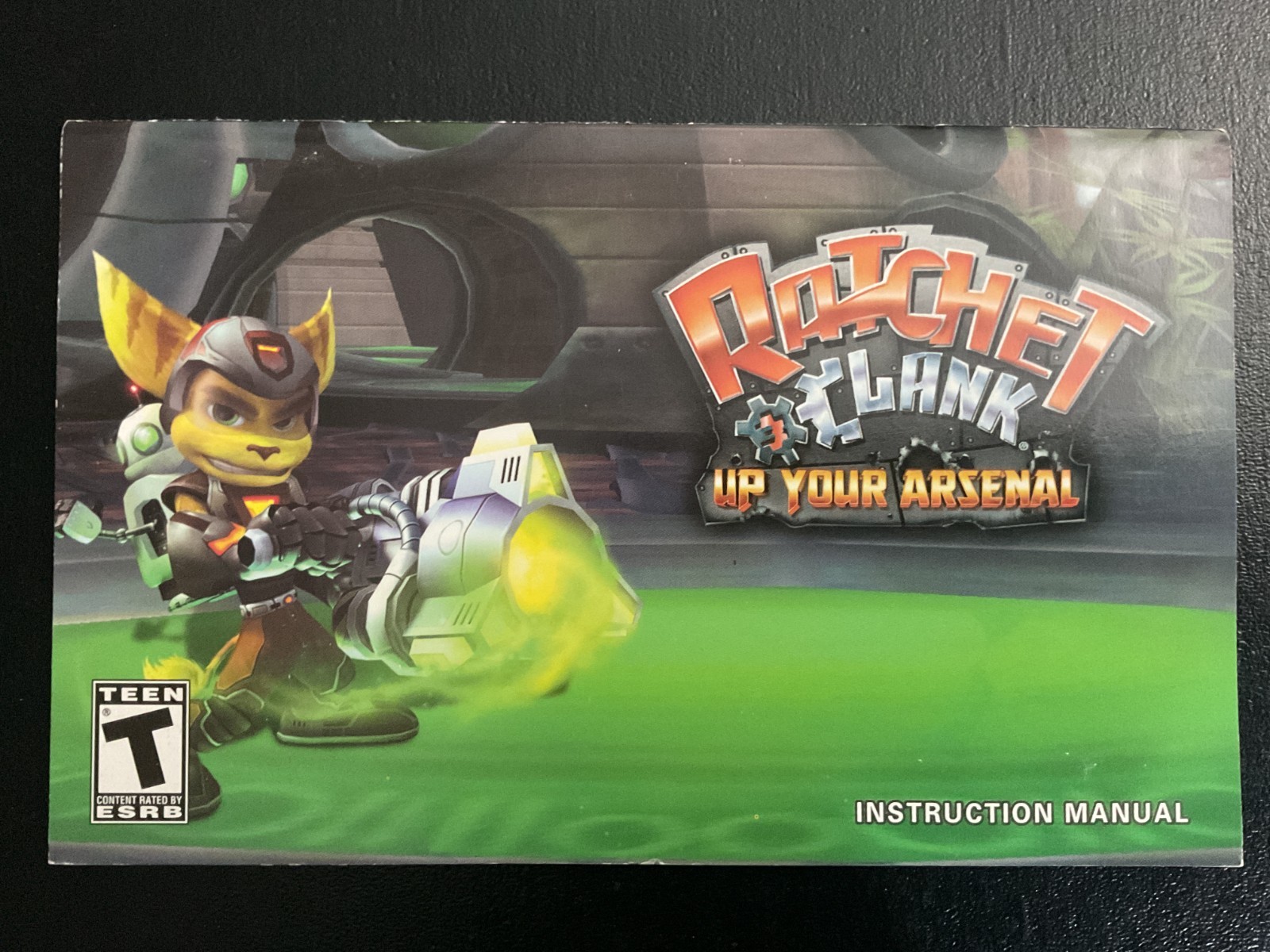 Ratchet & Clank Up Your Arsenal PS2 PlayStation 2 Instruction Manual Only