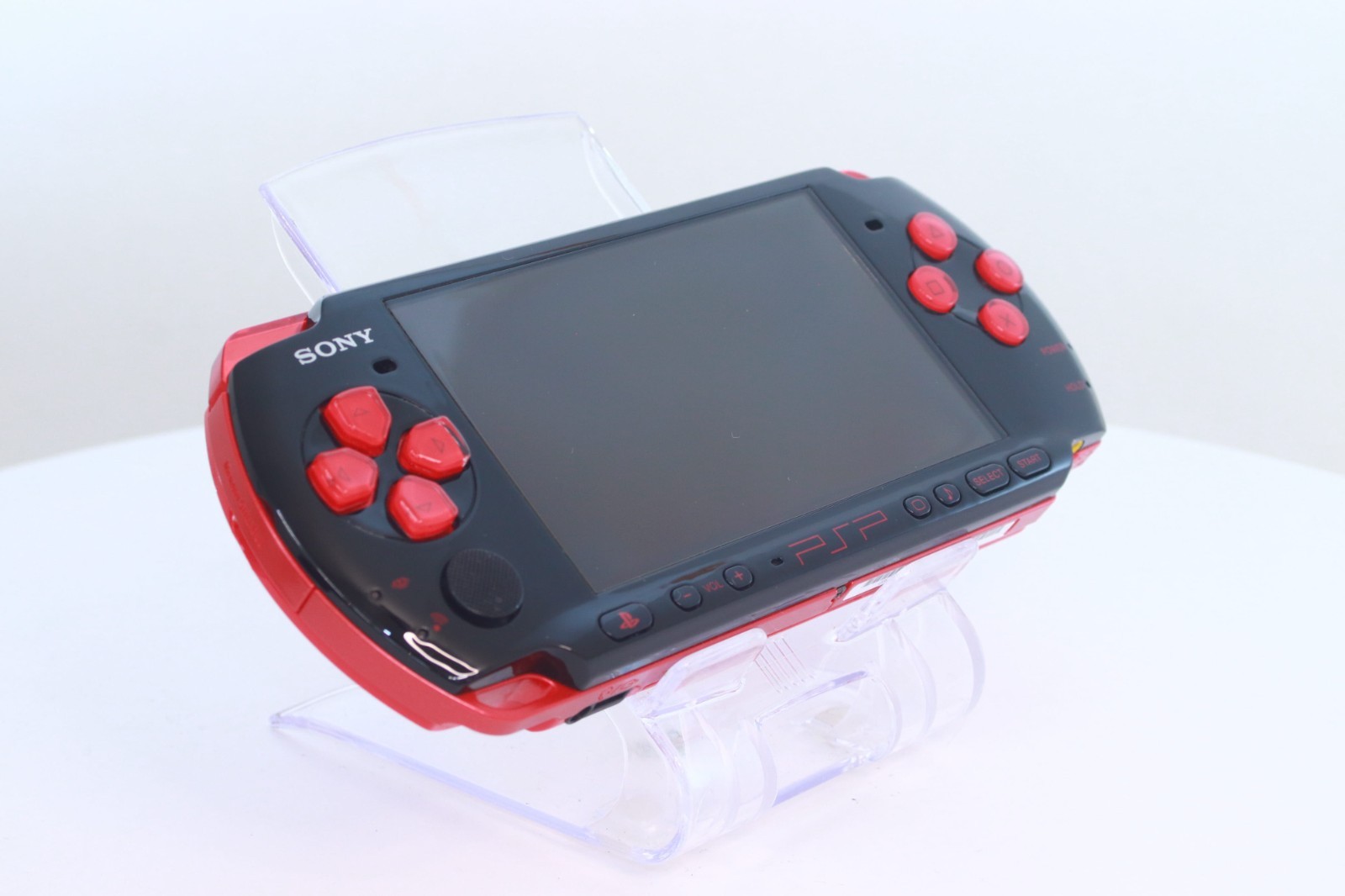 JP Game Sony PSP 3000 Console Only [ Rank : A] Color： Black Red