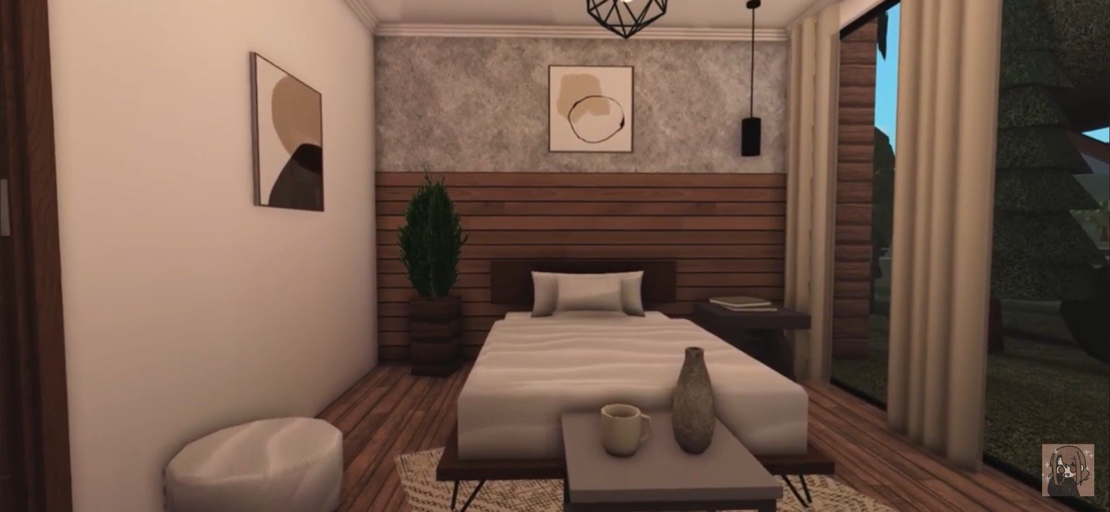 CHIC MODERN HOME BLOXBURG.CHECK DESCRIP.FAST BUILDER FOR CHEAP PRICE
