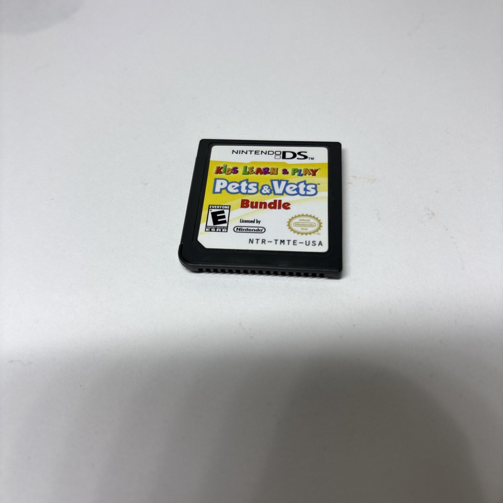 Nintendo DS Kids Learn and Play Pets and Vets Bundle Handheld Video Game 2012