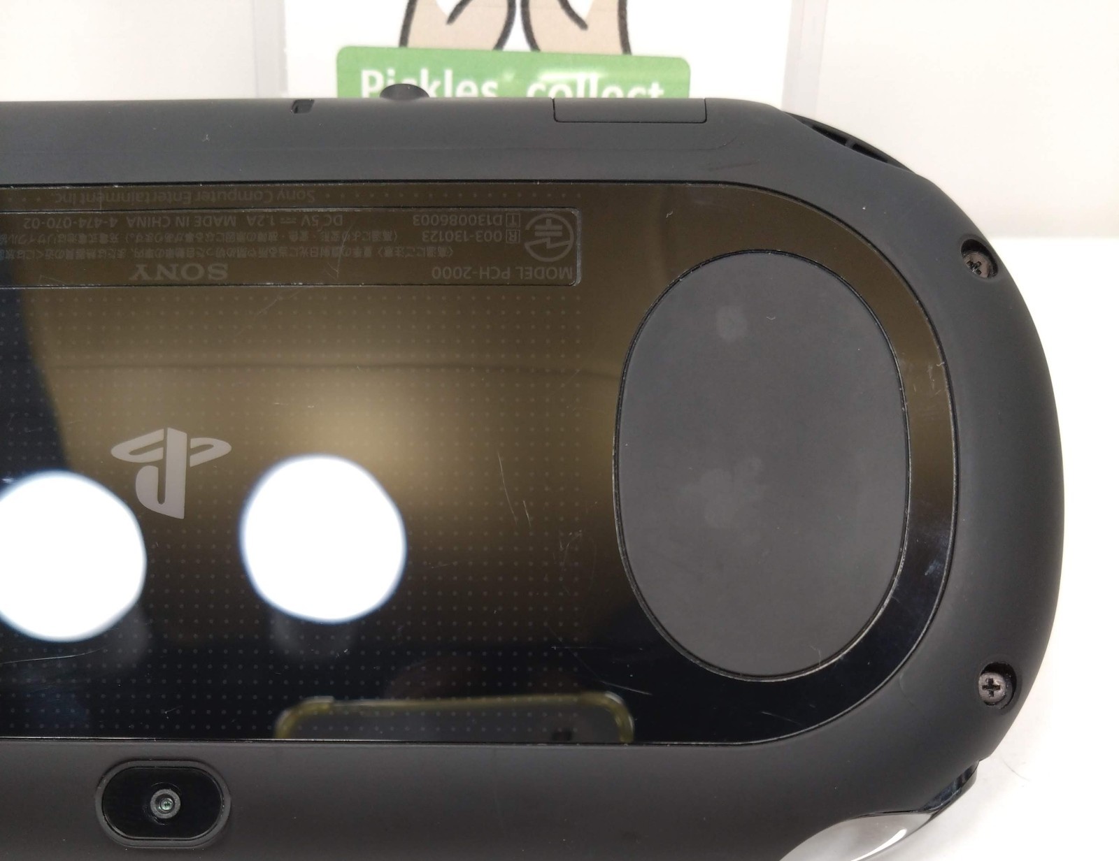 PS Vita Black PCH 2000 ZA11 Console only PSV Tested Sony 0529B