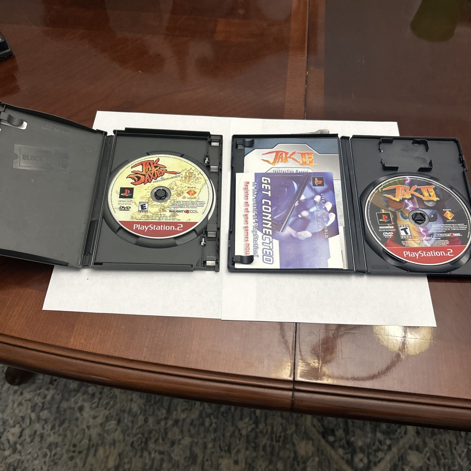 Jak and Dexter PS2 Game With Jak 2 PS2 Tested And Working