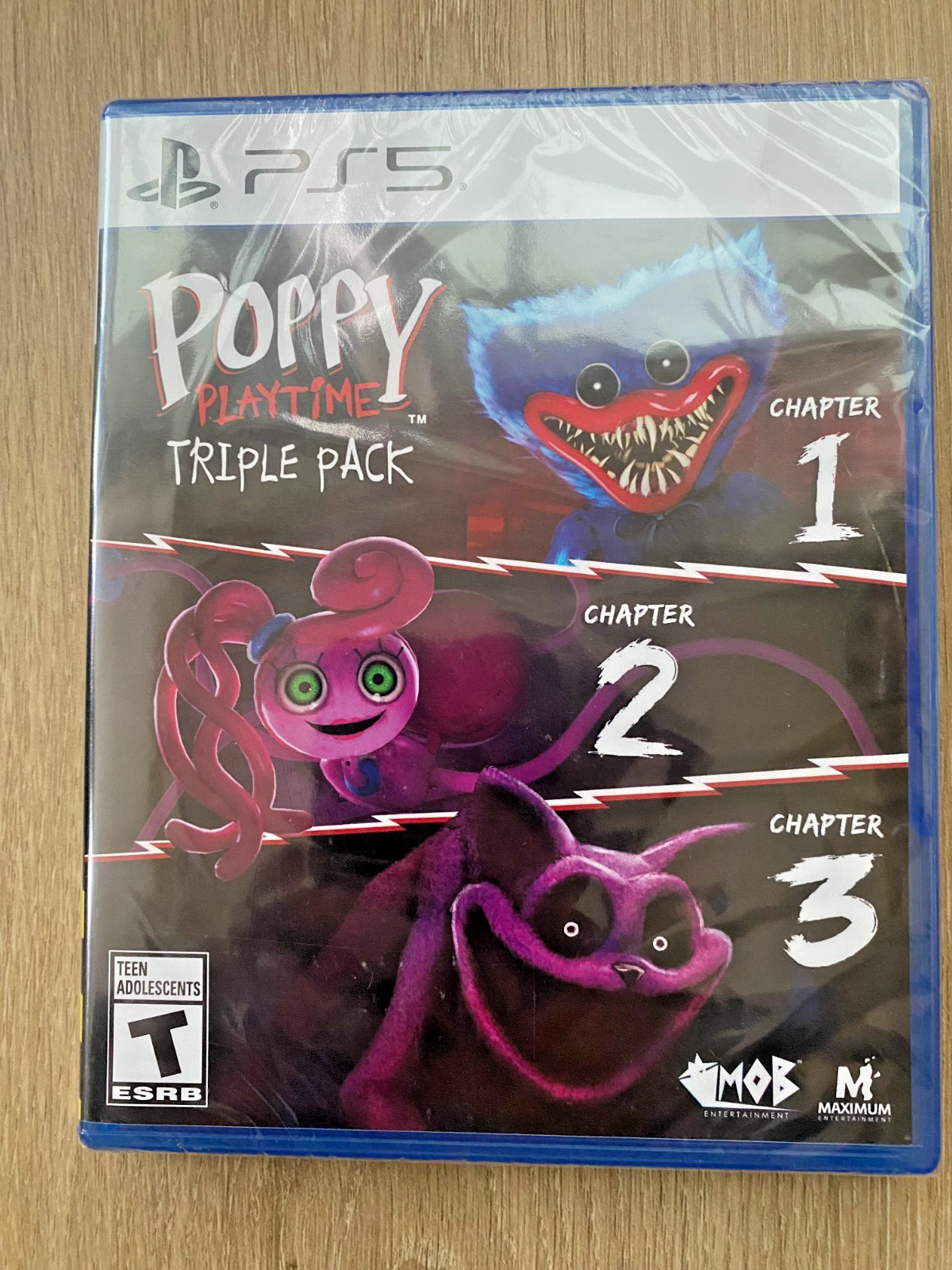 Poppy Playtime Triple Pack PS5 US Version New Sealed w Sticker Sheet Fast Ship