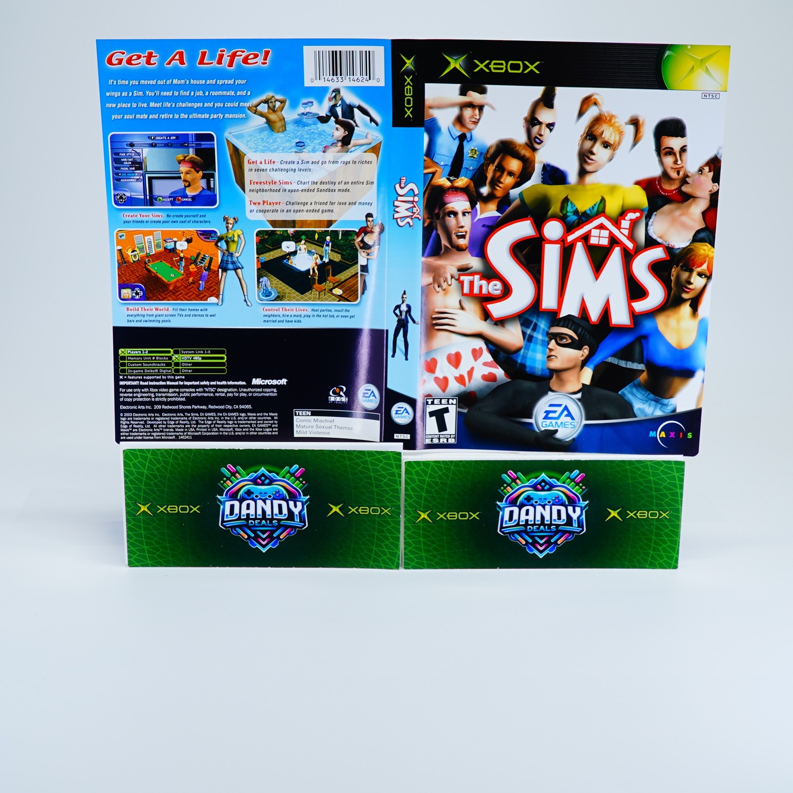 The Sims CIB W/ Manual – Xbox