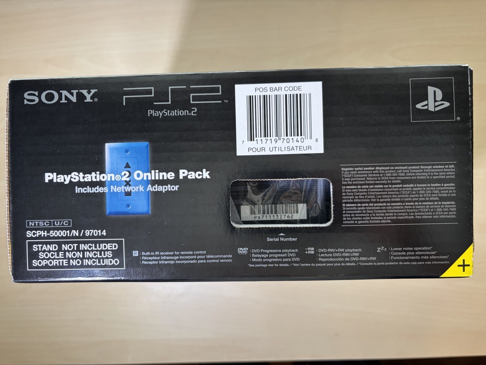 Brand New Sony PlayStation 2 PS2 System Online Pack Factory Sealed Excellent Box