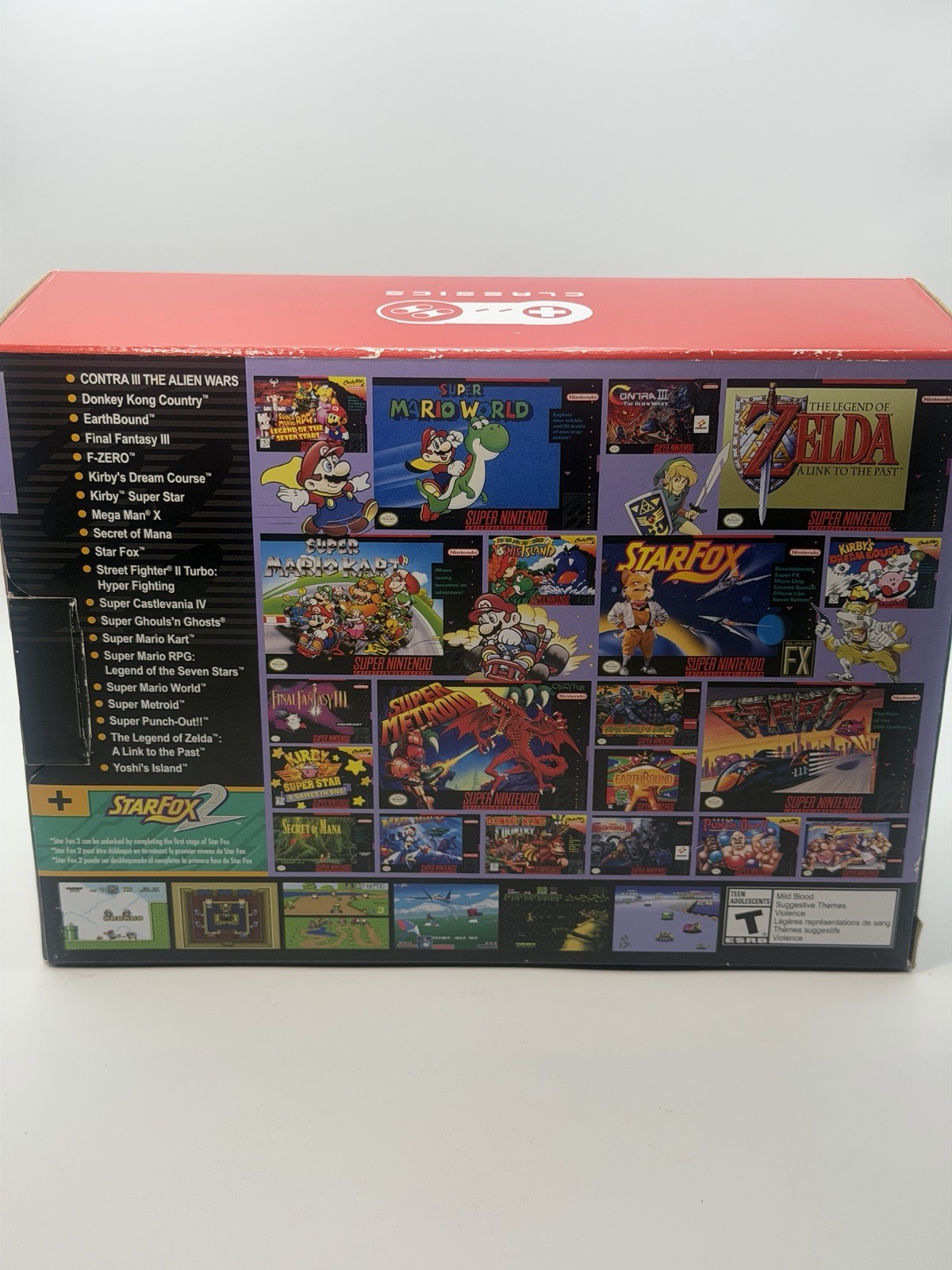 SNES Classic Edition Console with 21 Games new open box