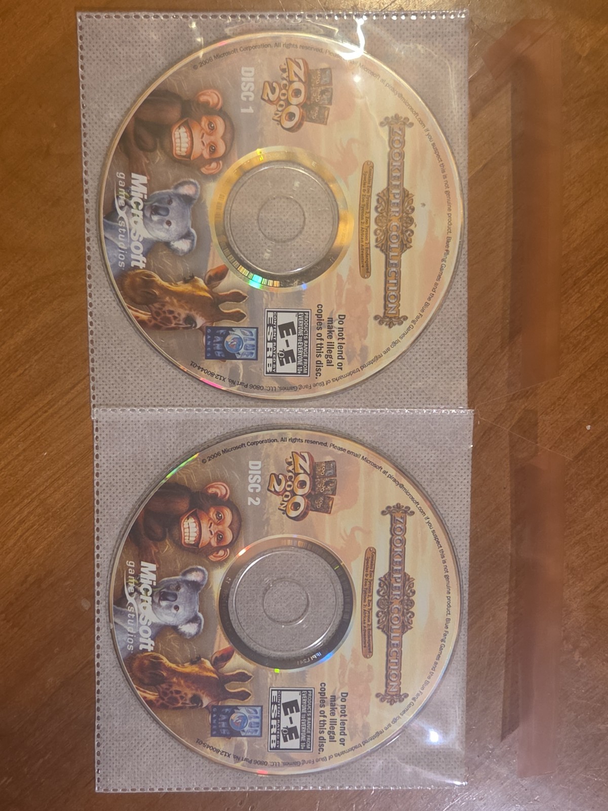 Microsoft Zoo Tycoon 2: Zookeeper Collection PC 2-Disc Set