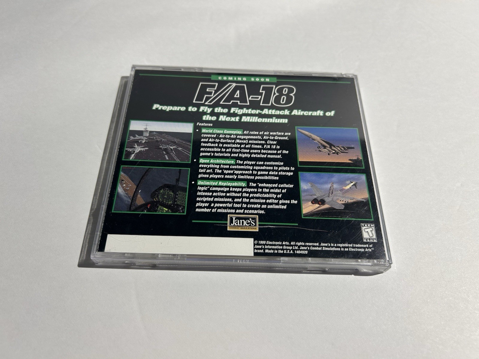 USAF: United States Air Force (PC, 1999) – Used – Unable To Test – For Parts