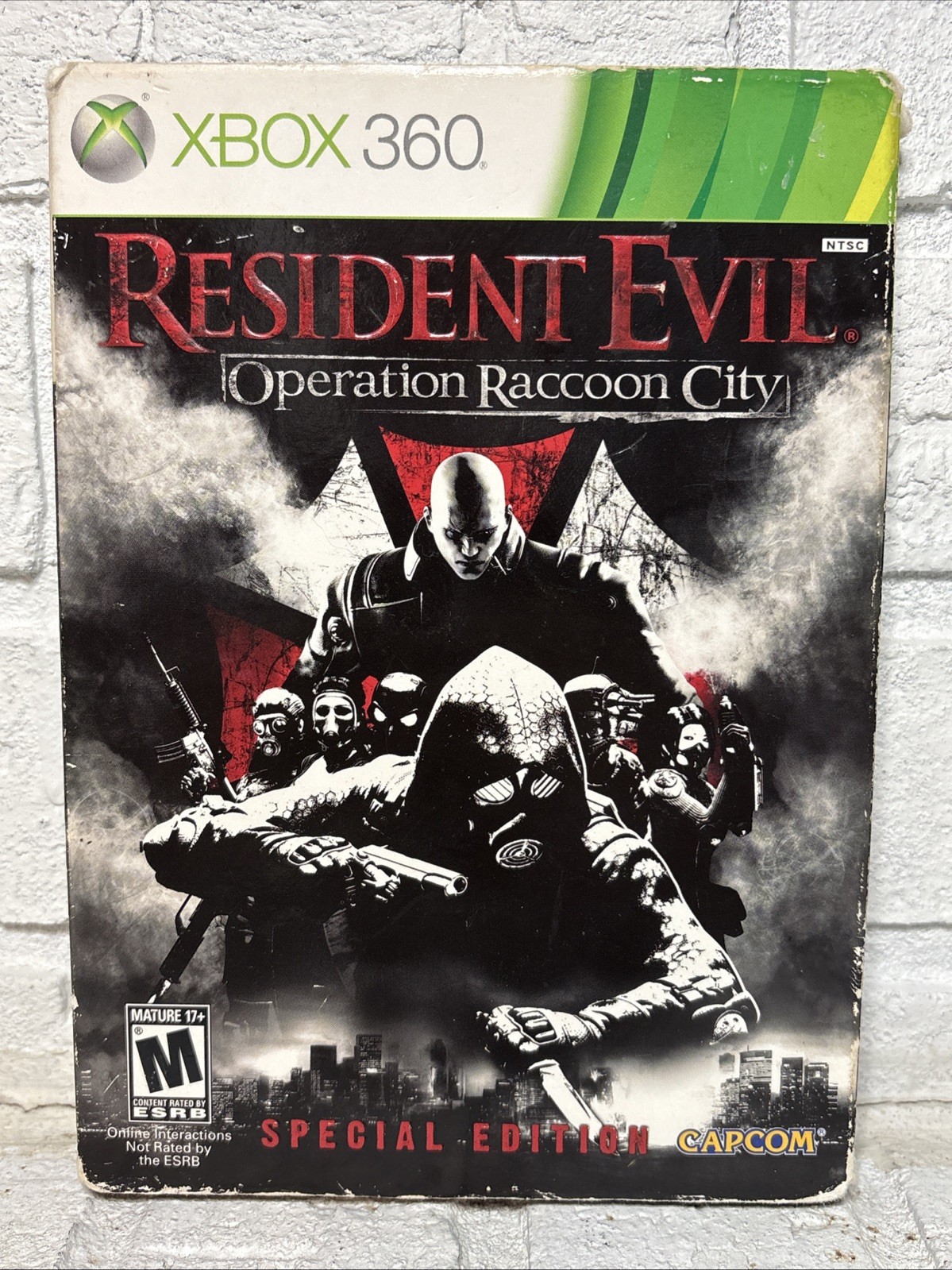 Resident Evil Operation Raccoon City Special Edition Microsoft Xbox 360 Complete