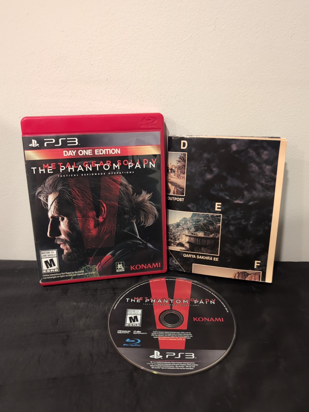 PS3 Metal Gear Solid V Day One Edition Game
