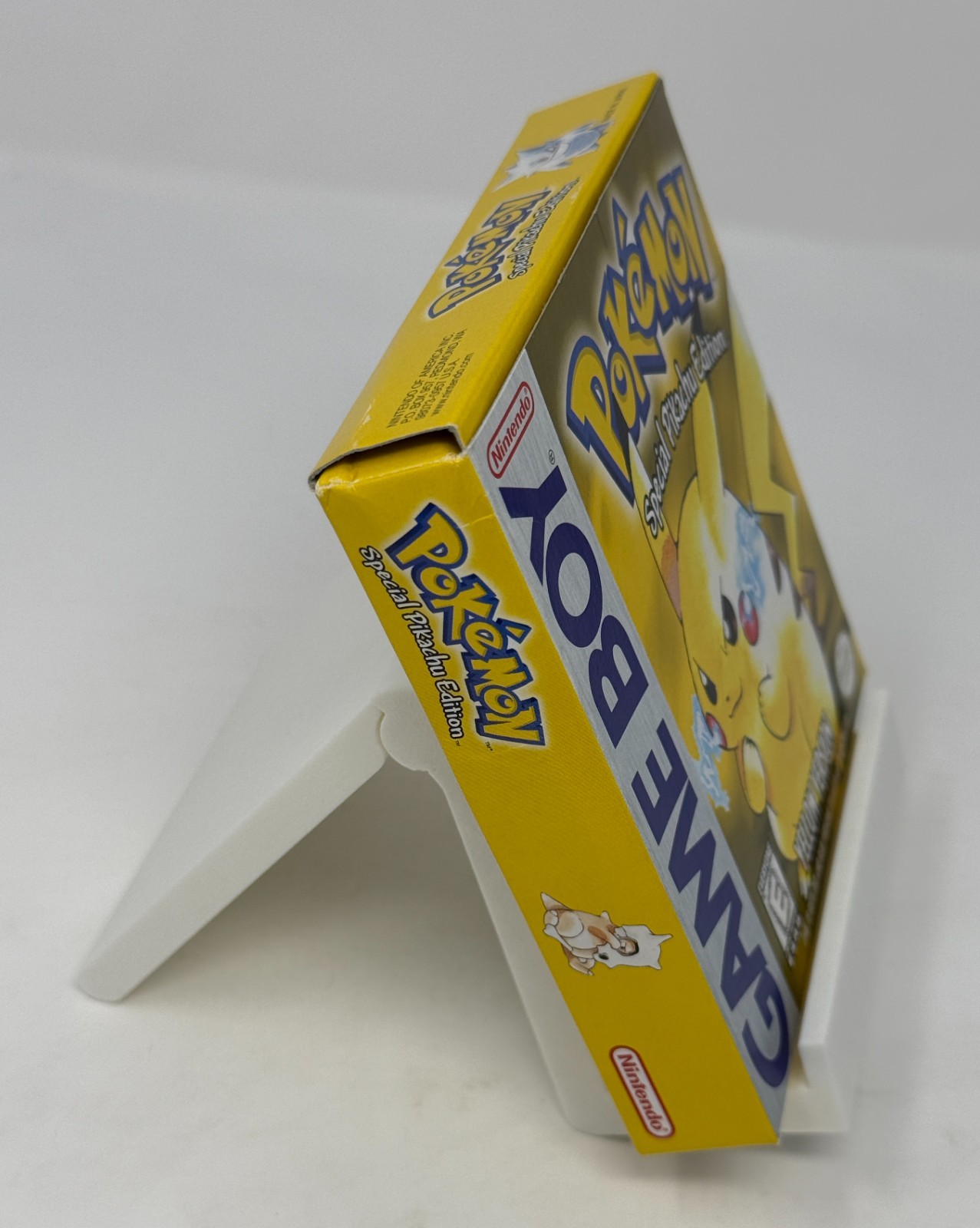 Pokemon Yellow First Print Box COMPLETE CIB (Game Box Manual) Nintendo Game Boy