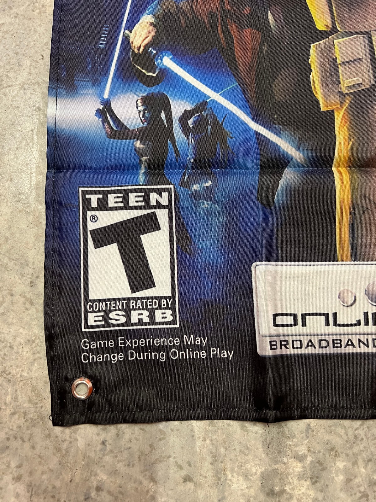 Star Wars Battlefront 2 PS2 Custom Wall Flag Tapestry 2 x 3 Ft, Playstation 2