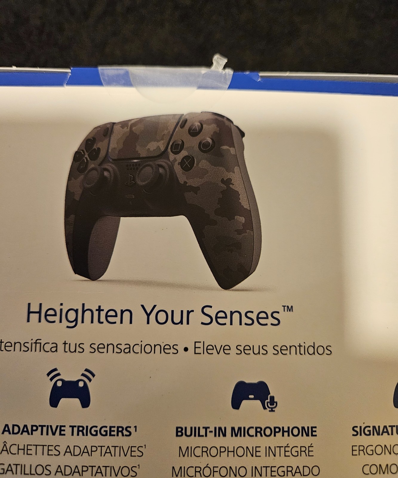Sony DualSense Wireless Controller – Gray Camouflage
