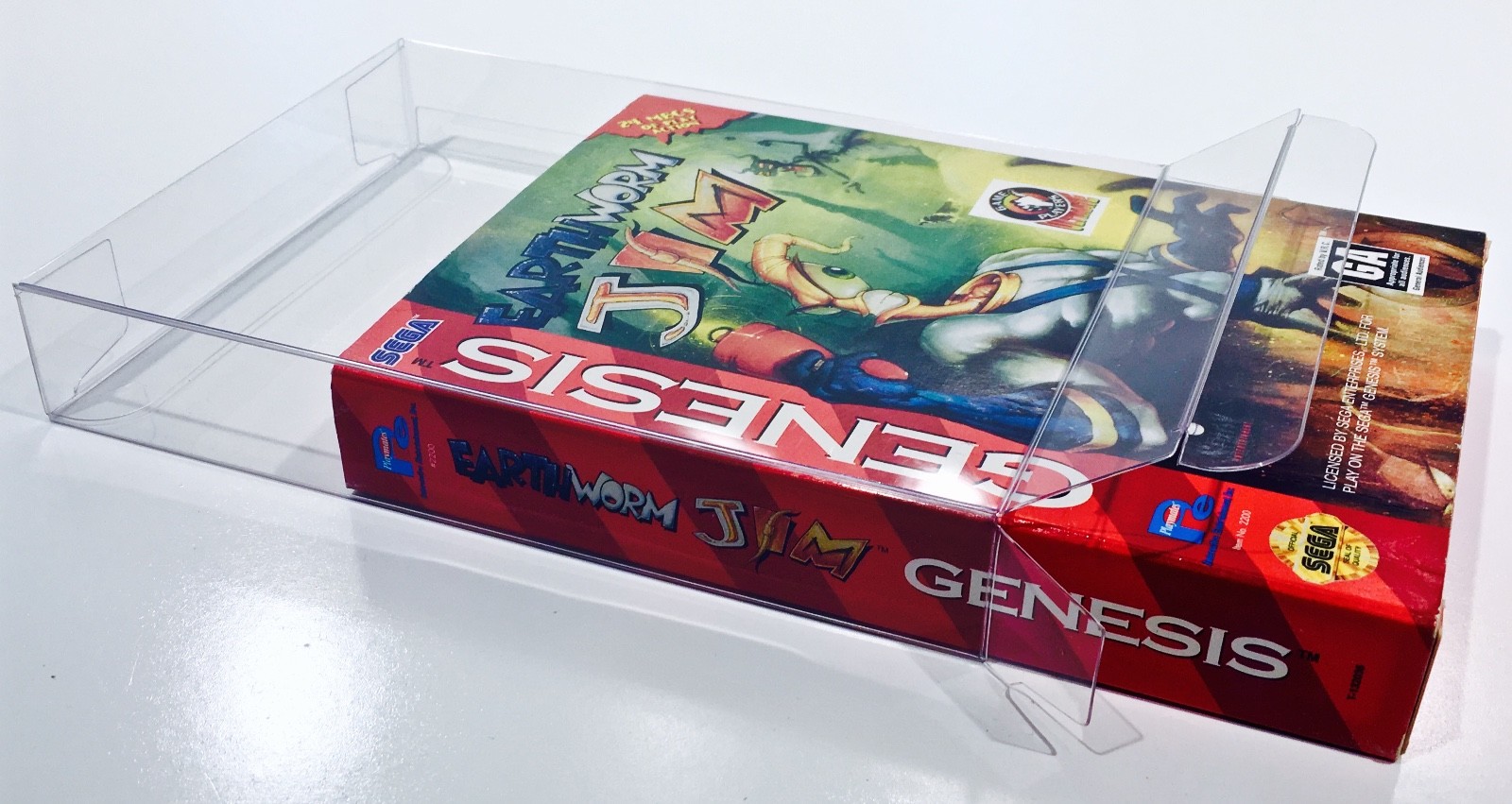 25 Box Protectors For SEGA GENESIS / MASTER / 32X Video Game Boxes Display CIB
