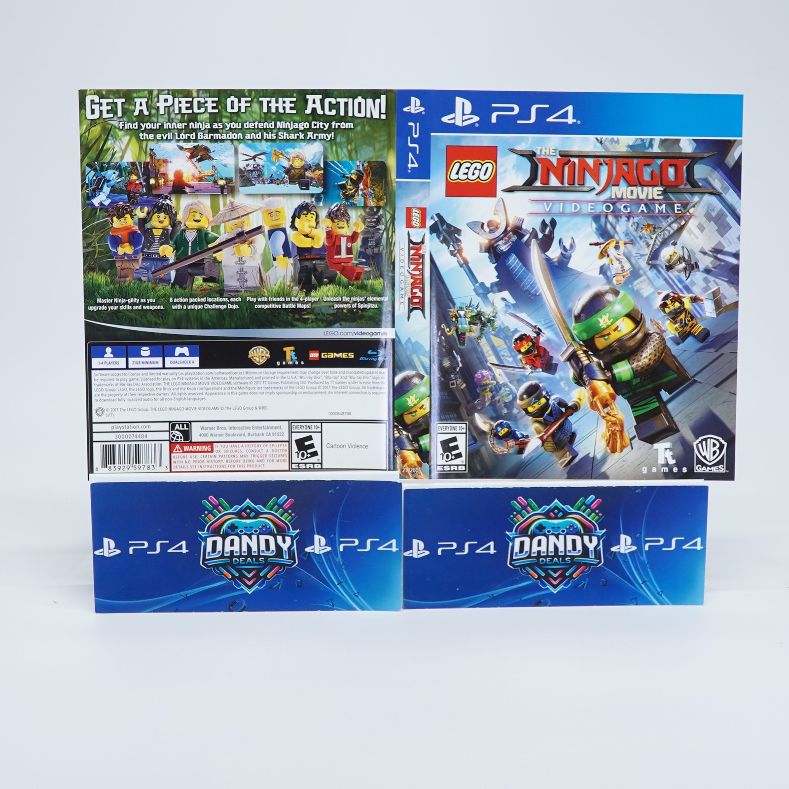 LEGO Ninjago Movie PS4 CIB W/ Manual – Tested – PlayStation 4