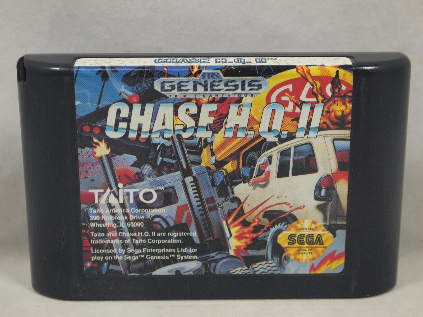 Chase H.Q. II (SEGA Genesis) Cart in Box