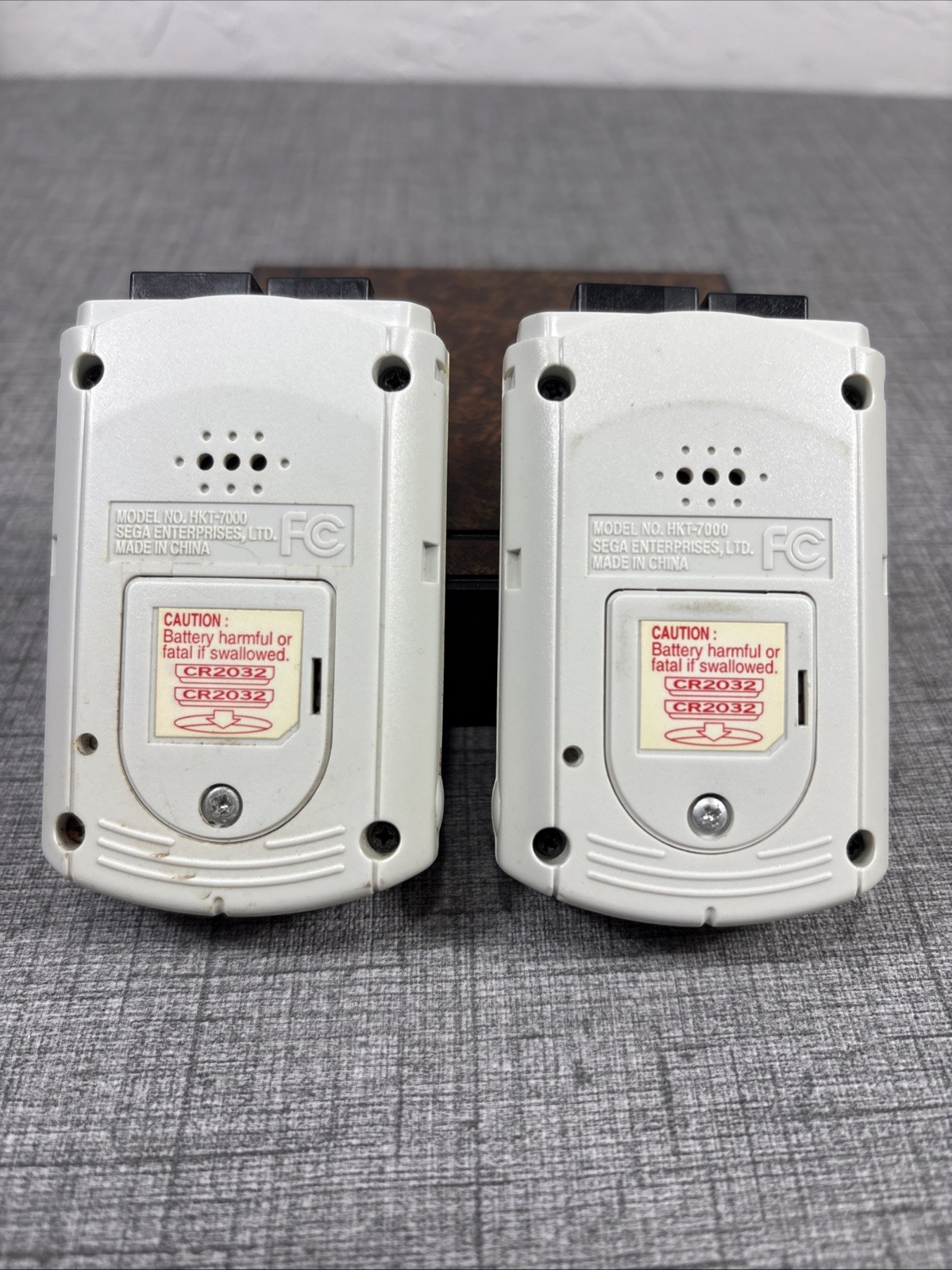 2 Official Sega Dreamcast VisualMemory Unit VMU US ENGLISH VERSION! New Battery