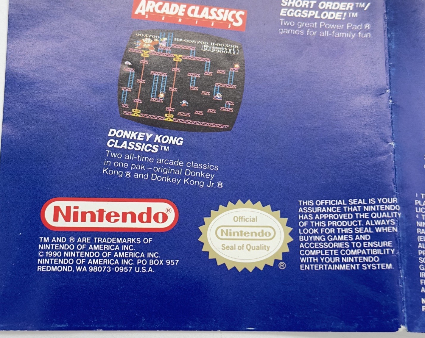 Now You’re Playing With Power Poster Nintendo NES Folded 1990 Japan NO TRACKING