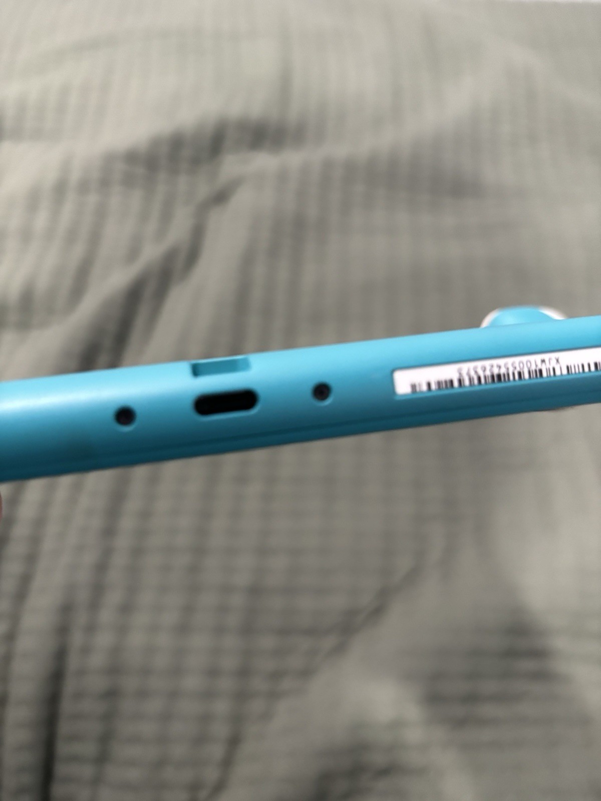 Nintendo Switch Lite Blue White Handheld Console USB-C Headphone Jack