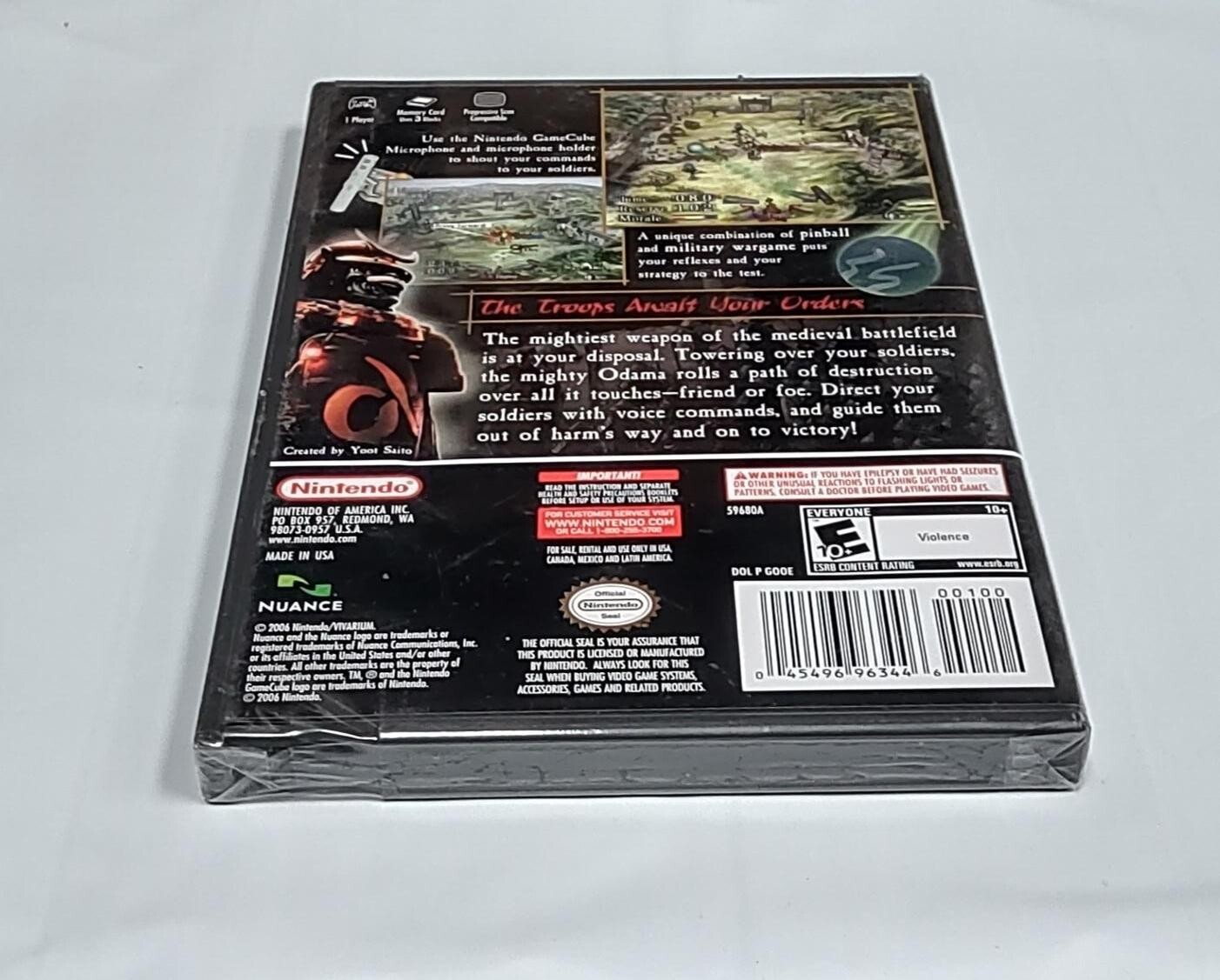 Odama for Nintendo Game Cube *BRAND NEW* *READ!!*