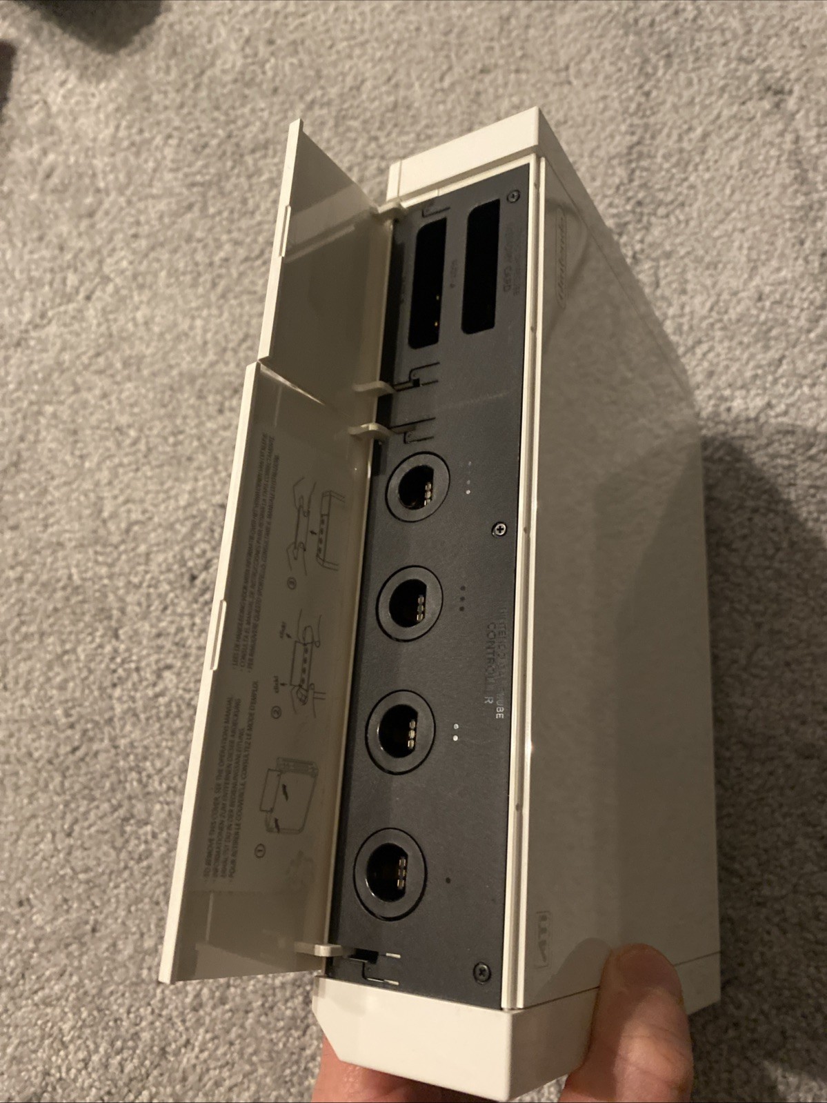 Nintendo Wii RVL-001 512 MB Home Console – White All OEM Cables, No Wii Motes