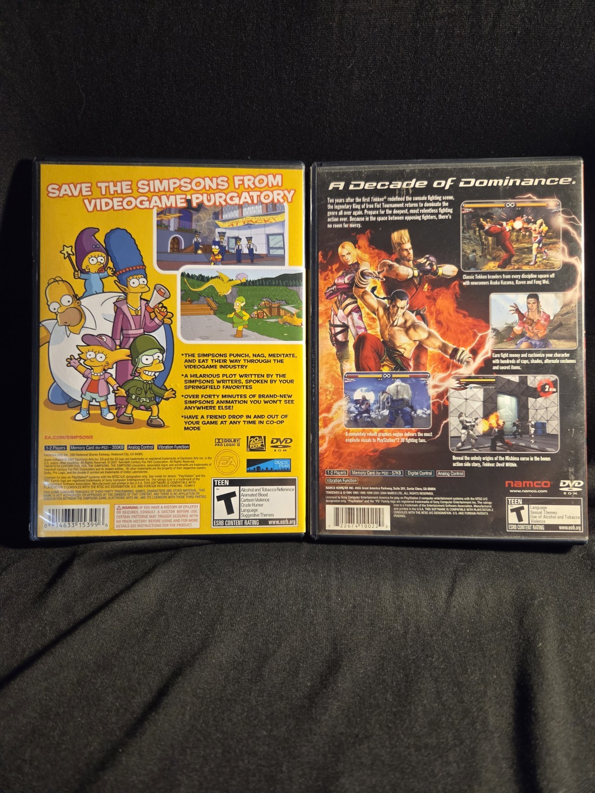 PlayStation 2 Game Lot 10 CIB Metal Gear Solid 1 2 3 GTA San Andreas Simpsons