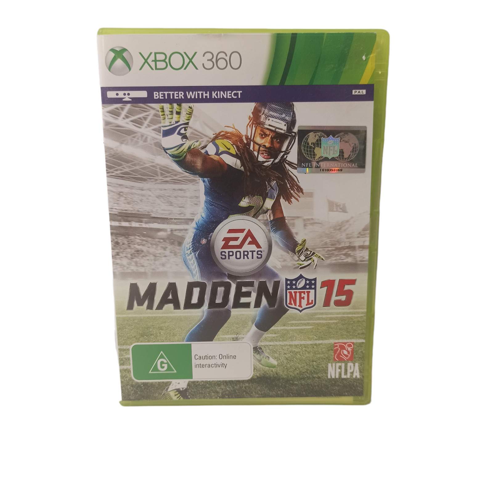 Xbox 360 Microsoft Madden 15 National Football League Gridiron American PAL