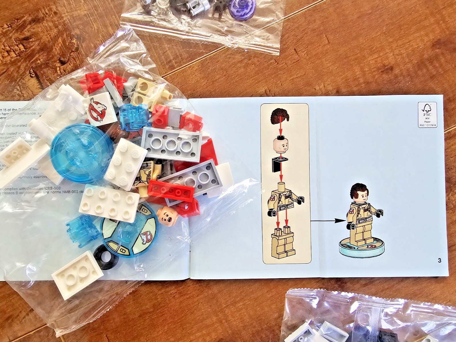 LEGO Dimensions Ghostbusters LEVEL PACK 71228 Peter Venkman Ghost Trap Ecto-1