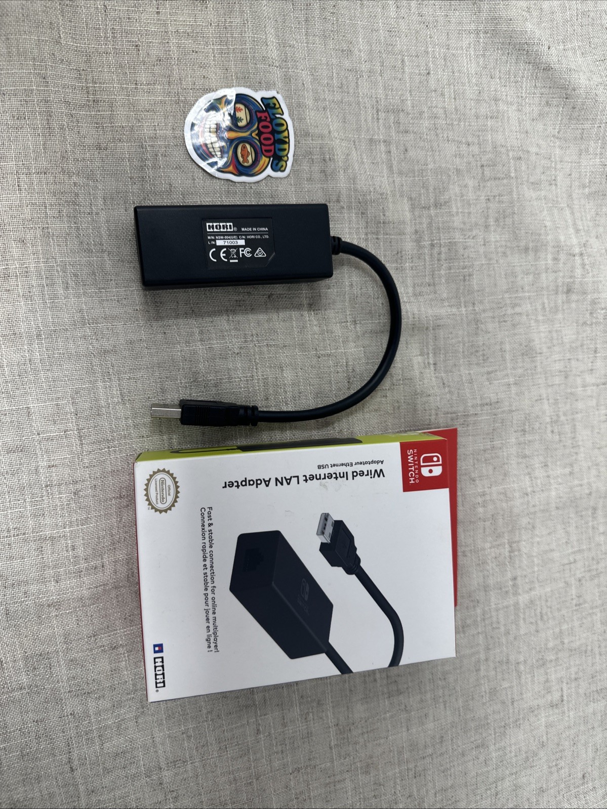 Hori Wired Internet LAN Adapter for Nintendo Switch
