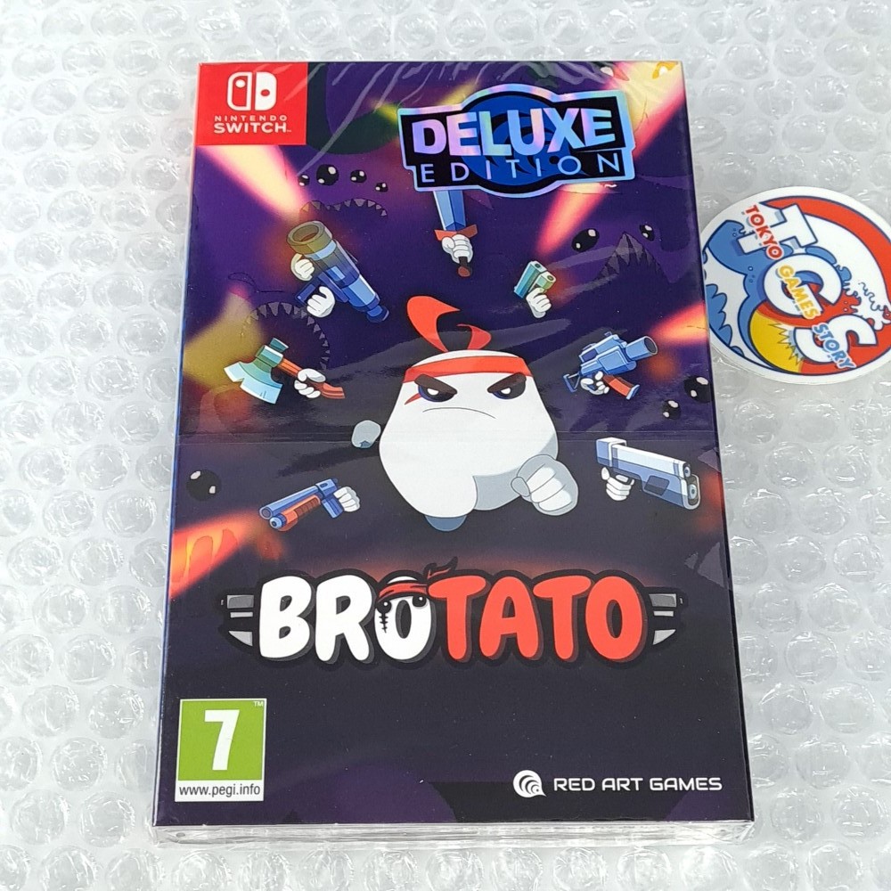 Brotato Deluxe Edition Nintendo Switch Red Art Games(Multilangue/RPG-Shooting-Ac