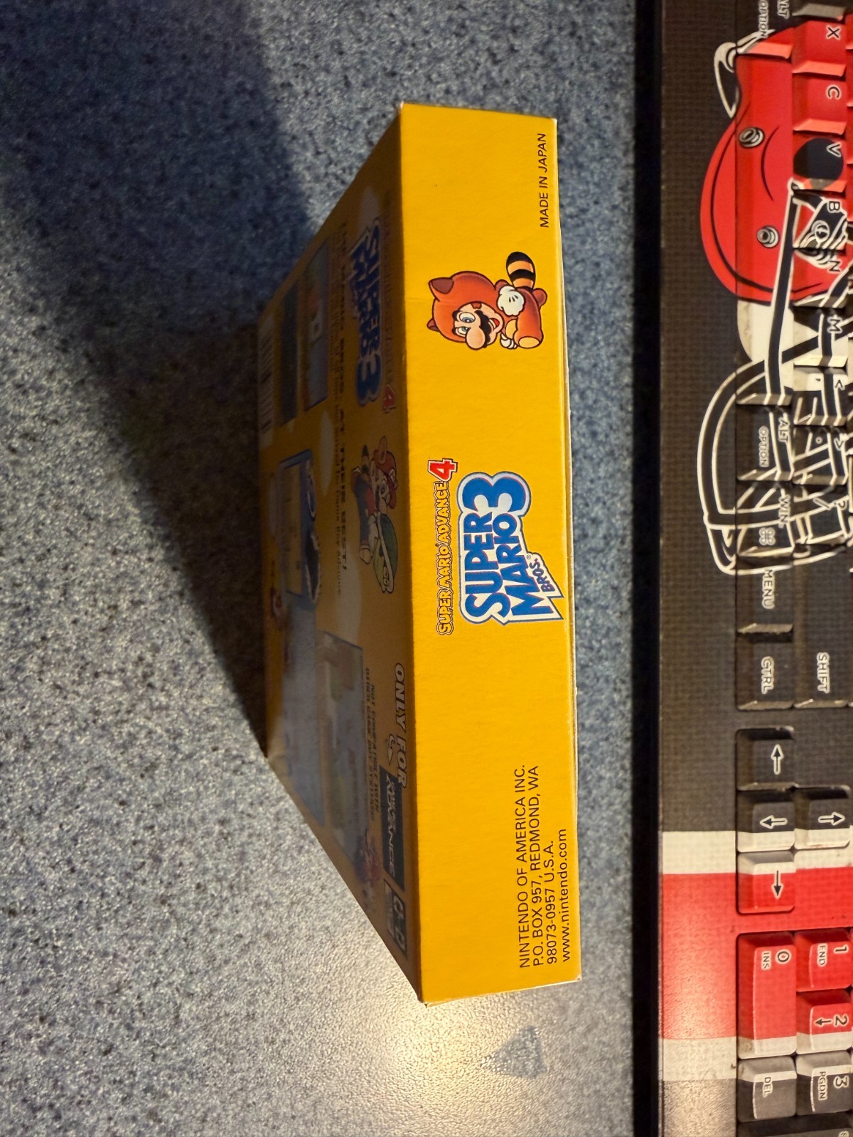 Super Mario Advance 4: Super Mario Bros. 3 Game Boy Advance Complete in Box CIB