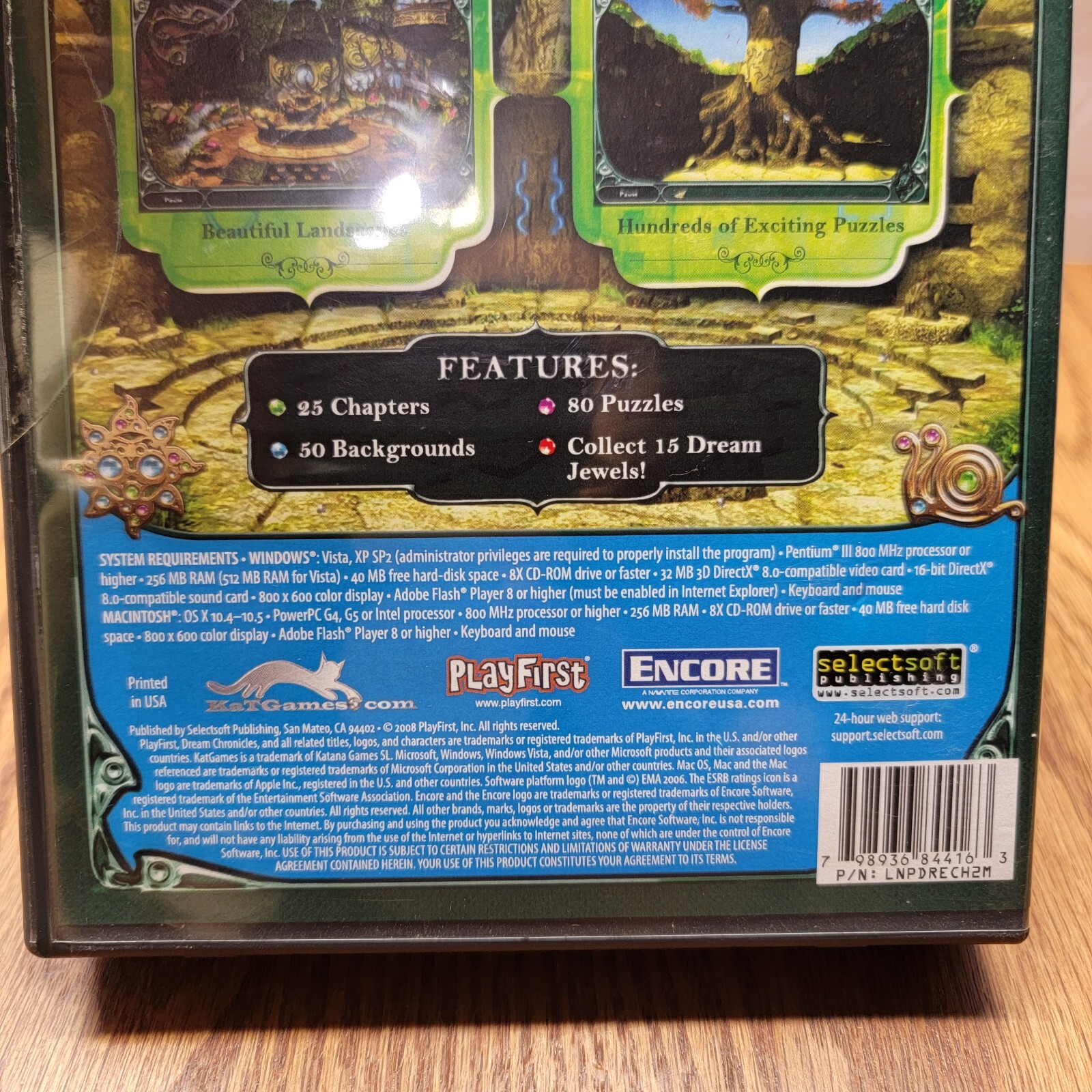 Dream Chronicles 2: The Eternal Maze (Windows/Mac, 2008)