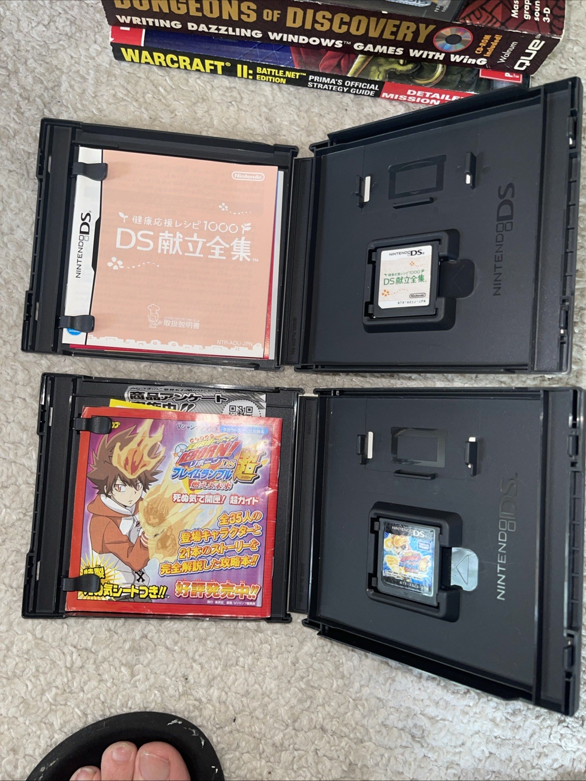 Random Video Game Lot Xbox Gameboy Sega Genesis Street Fighter And Guides