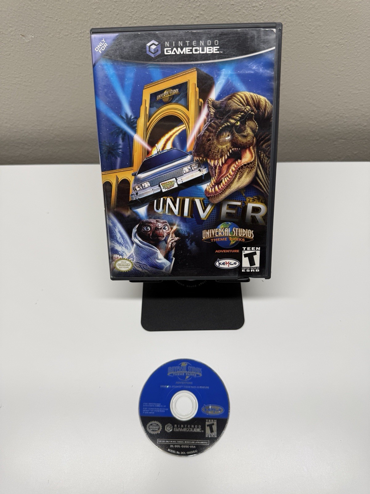 Universal Studios: Theme Park Adventure (Nintendo GameCube, 2001) Tested Clean