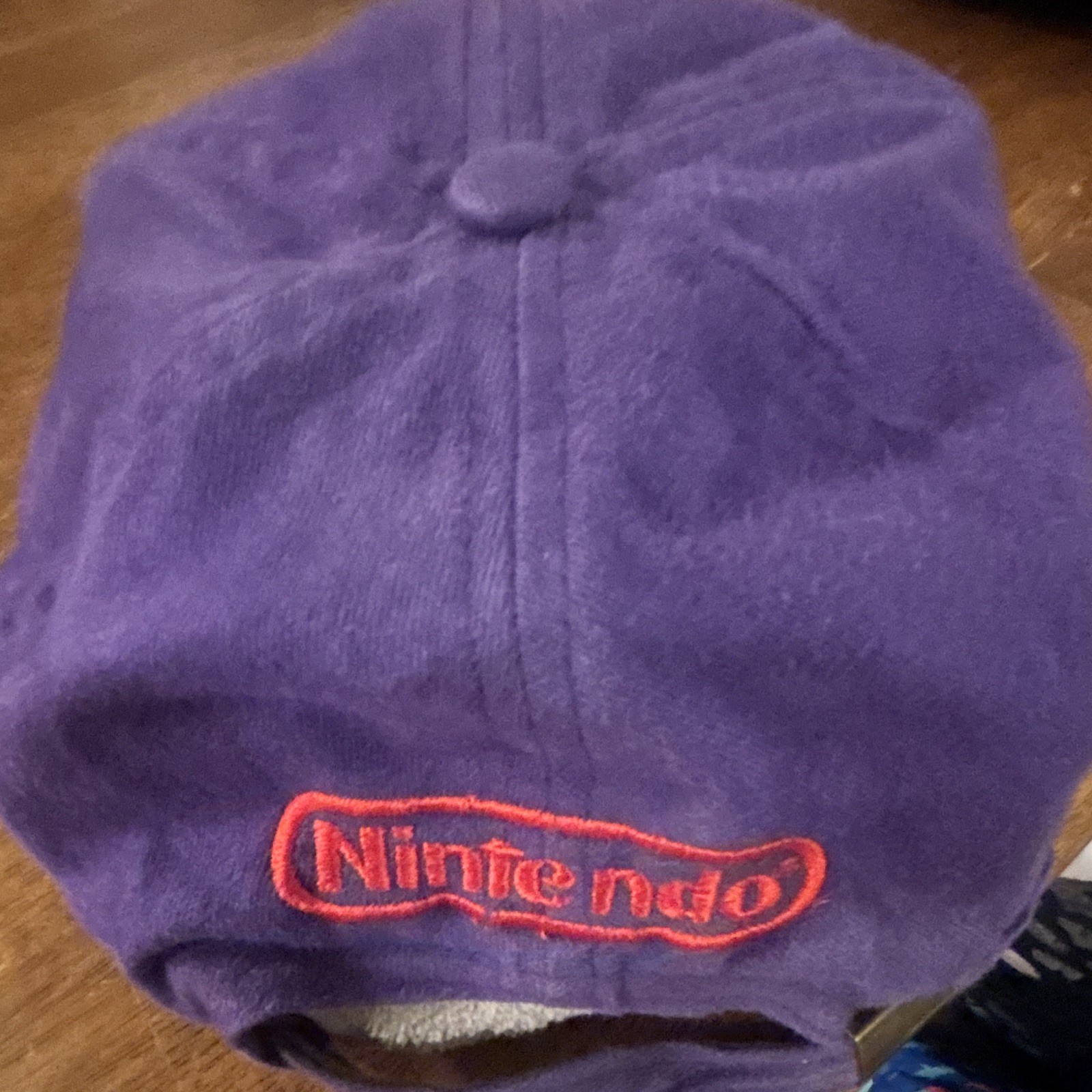 Nintendo Game Boy Advance Purple Adj Hat Cap 2001, NINTENDO OF AMERICA PROMO