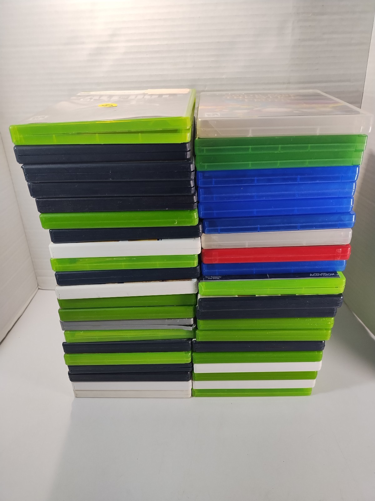 Assorted Lot of 40 Empty Game Cases & Manuals ~ Xbox PlayStation Nintendo Wii