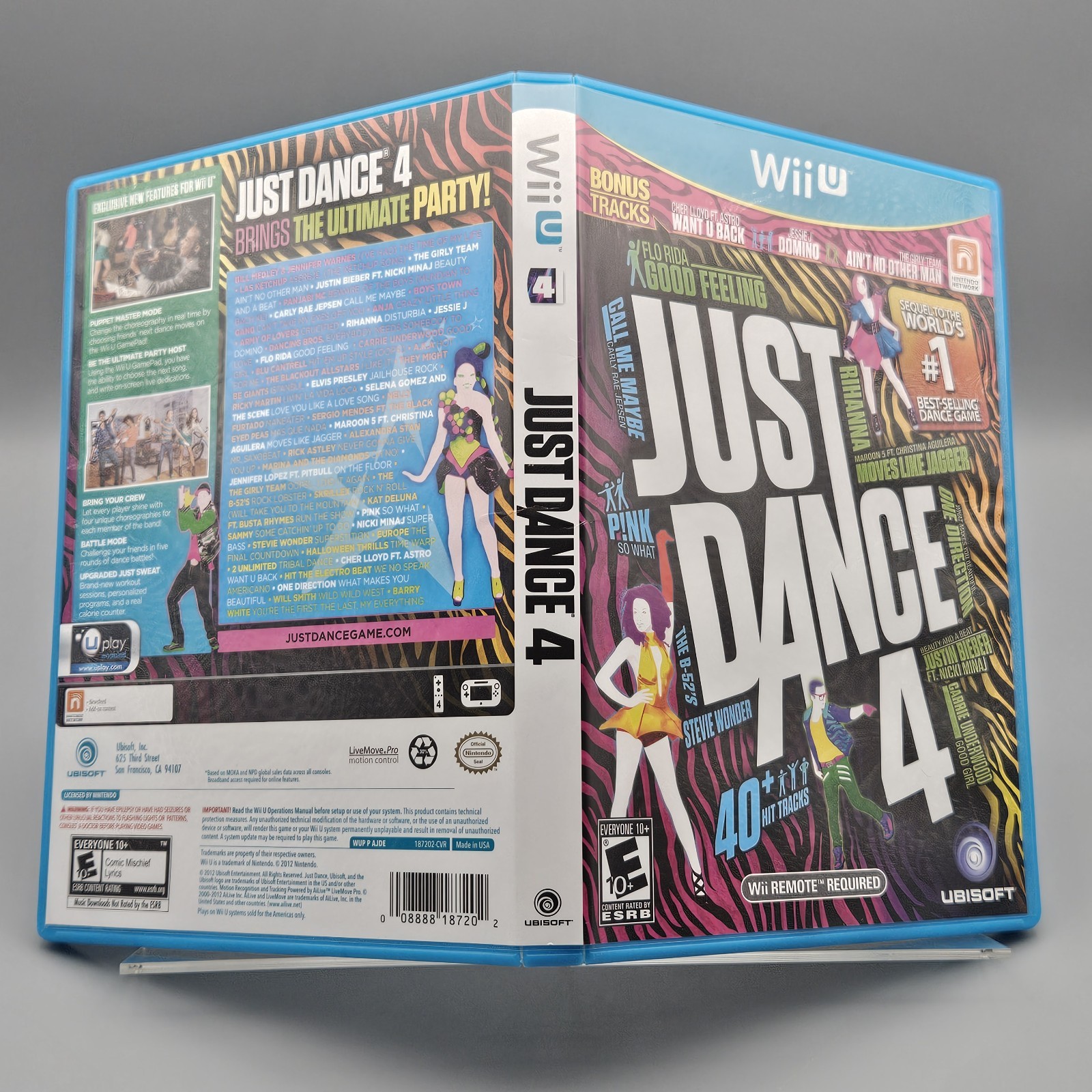 Just Dance 4 Nintendo Wii Complete Refurbished Excellent