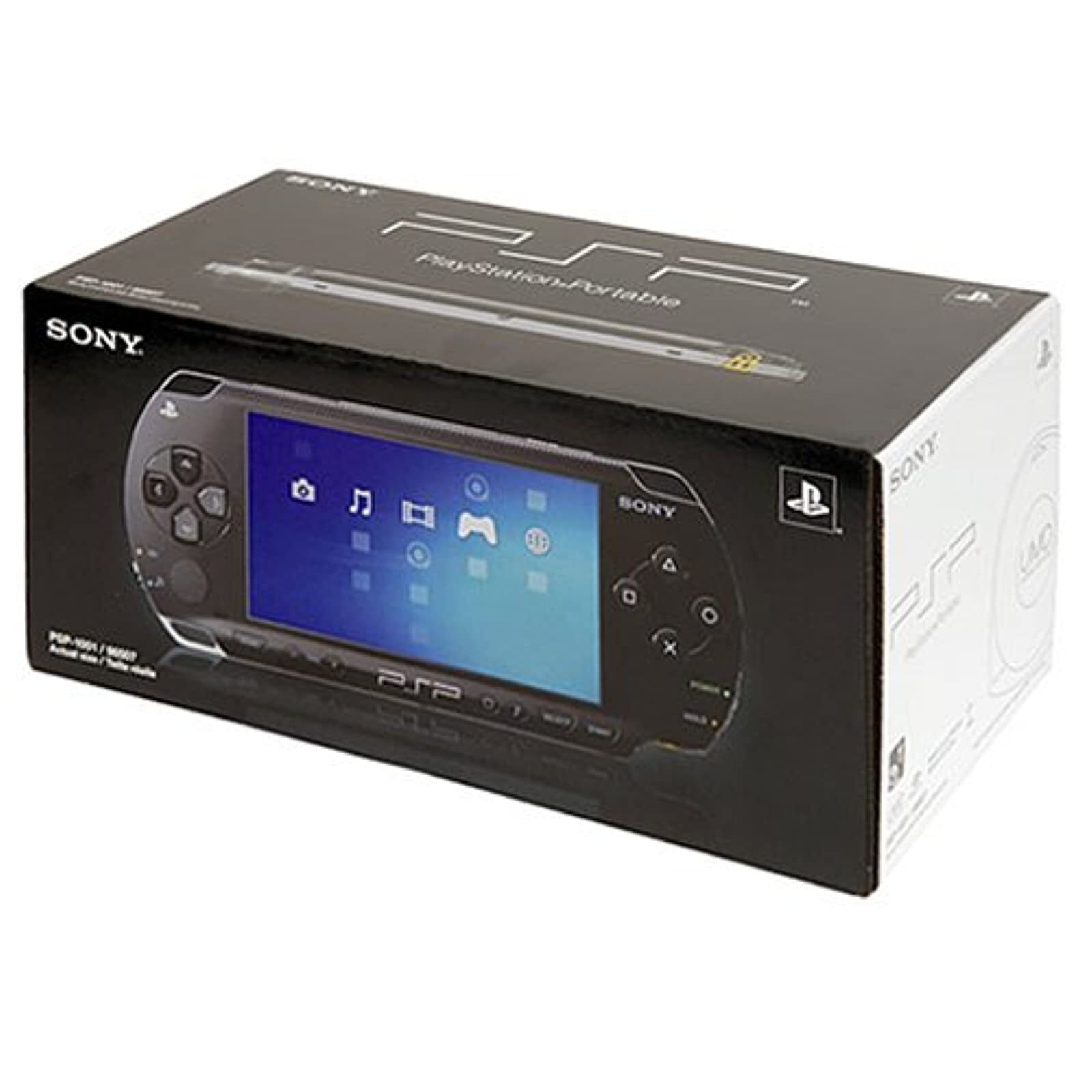 Sony PlayStation Portable Core PSP 1000 Black Handheld PSP-1001 Very Good 2Q