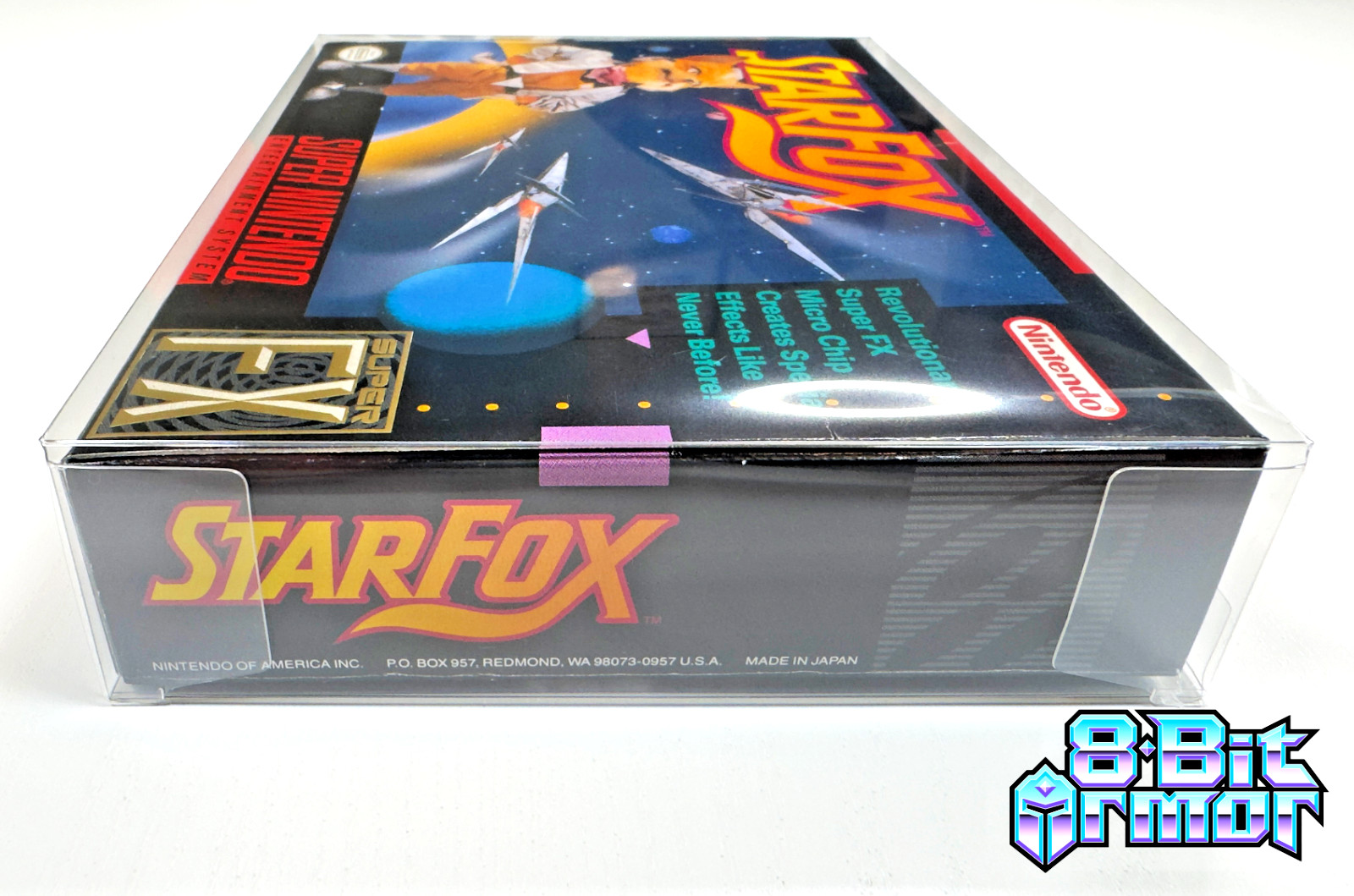 5 Box Protectors for SNES NINTENDO 64 N64 Video Game Boxes Clear Cases CIB