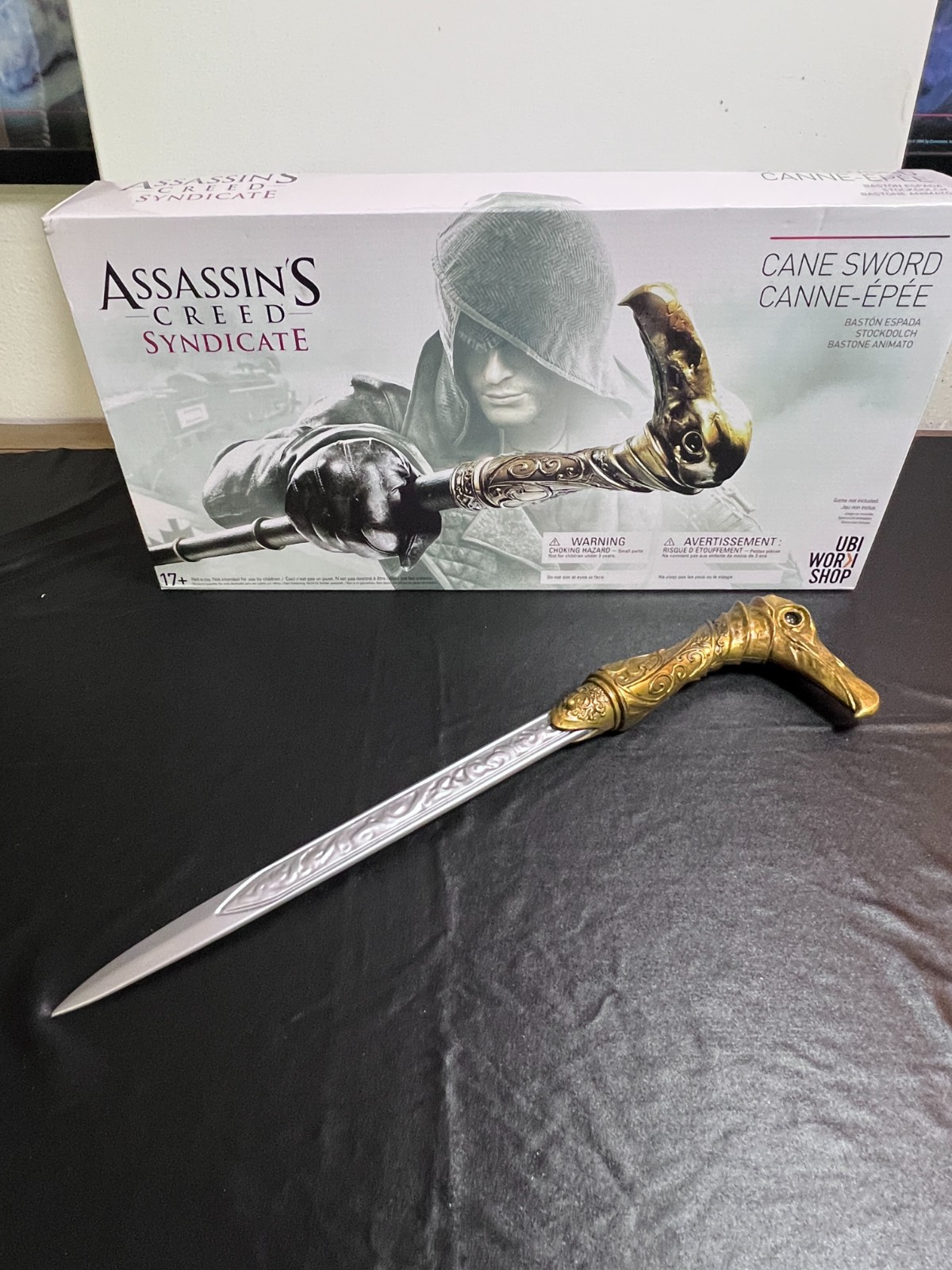 Assassin’s Creed Syndicate Cane Sword Prop Replica – Slightly Used with Box