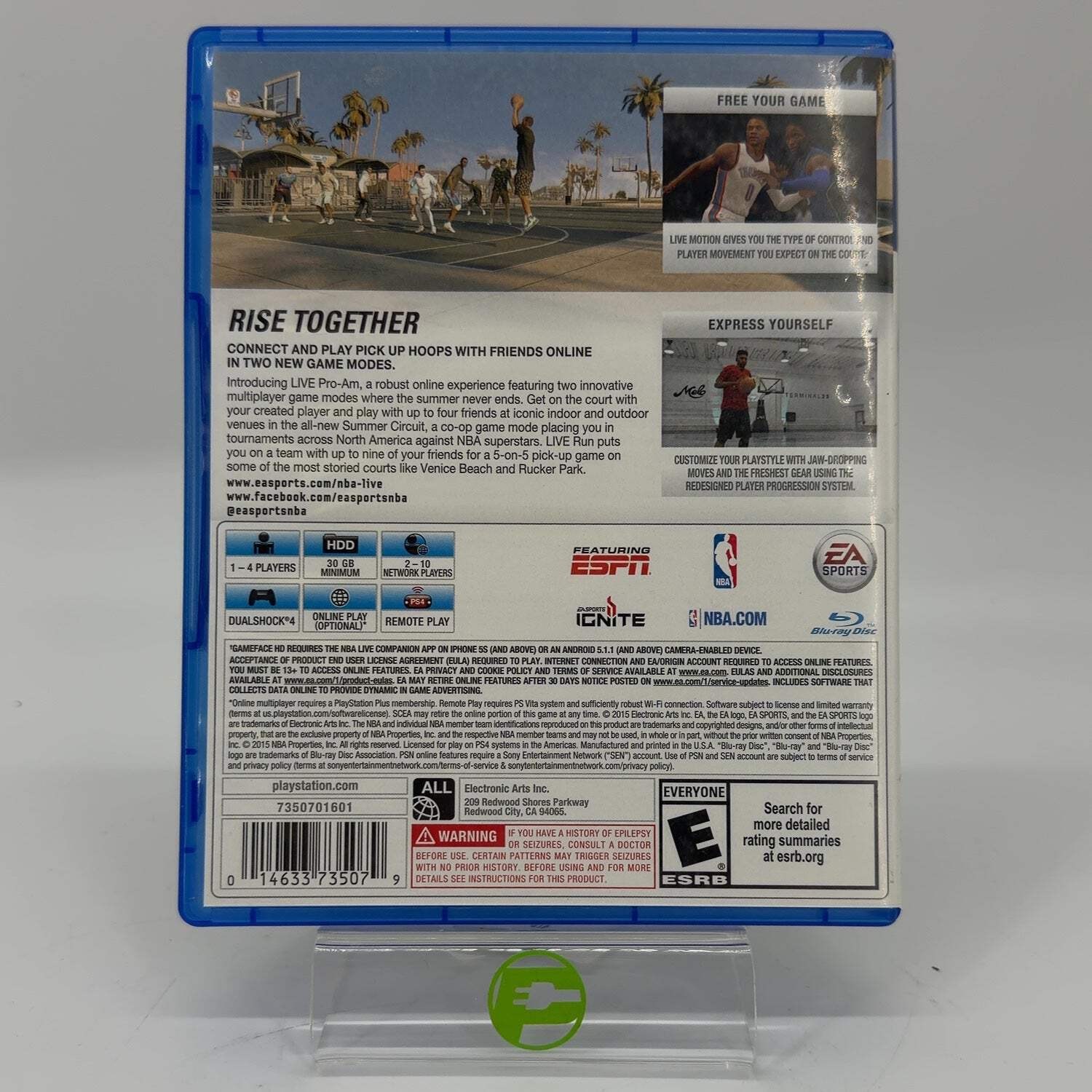 NBA Live 16 (Sony PlayStation 4 PS4, 2015)